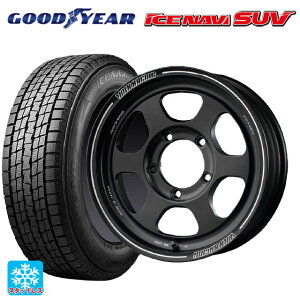 スズキ ジムニー(64系)用 215/70R16 100Q グッドイヤー アイスナビ SUV ボルクレーシング TE37XT FOR J BC 新品スタッドレスタイヤホイール 5本セット