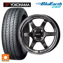 165/50R15 73V ヨコハマ ブルーアース AE01 レイズ ボルクレーシング TE37KCR プログレッシブモデル HF 15-5J 国産車用 サマータイヤホイール4本セット