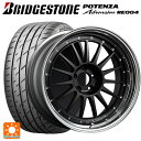 【5/3〜5/6 最大3万円OFFクーポン】225/40R18 92W XL ブリヂストン ポテンザ アドレナリン RE004 正規品 タナベ SSR プロフェッサー TF1 フラットブラック 18-7J 国産車用 サマータイヤホイール4本セット(2)