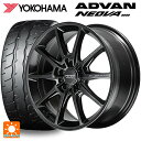 【5/9 20時〜 最大3万円OFFクーポン】トヨタ GR86(ZN8)用 225/40R18 92W XL ヨコハマ アドバン ネオバ AD09 正規品 エムアイディー MIDレーシング R25 プラス ディープチタンシルバー 新品サマータイヤホイール 4本セット(2)