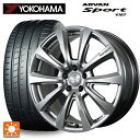 【5/9 20時〜 最大3万円OFFクーポン】メルセデスベンツ EQS(V297)用 235/55R19 105Y XL ヨコハマ アドバンスポーツ V107 チームスパルコ ヴェローザ バージョン02 MG 新品サマータイヤホイール 4本セット