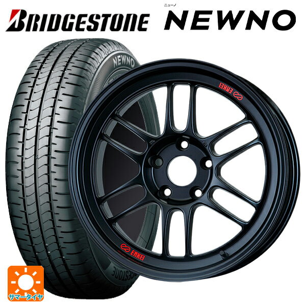 ホンダ ZR-V(RZ4)用 225/55R18 98V ブリヂストン ニューノ 正規品 # レーシング RPF1 マットブラック 新品サマータイヤホイール 4本セット