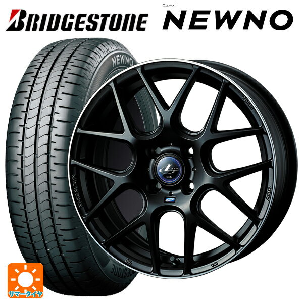 165/50R16 75V ブリヂストン ニューノ 正規品 # ウェッズ レオニス ナヴィア06 MBP 16-5J 国産車用 サマータイヤホイール4本セット