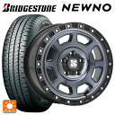 175/70R14 84S ブリヂストン ニューノ 正規品 エムエルジェイ エクストリームJ XJ07 Gloss Blk. M. Indigo 14-5J 国産車用 サマータイヤホイール4本セット