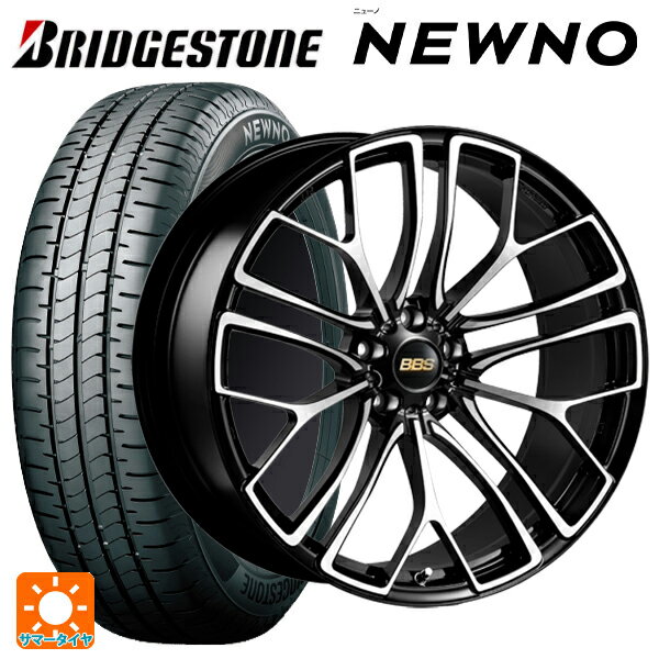 【6/11 1:59迄 全品ポイント5倍】215/45R18 93W XL ブリヂストン ニューノ 正規品 # BBS RE-X BKD 18-7.5J 国産車用 サマータイヤホイール4本セット
