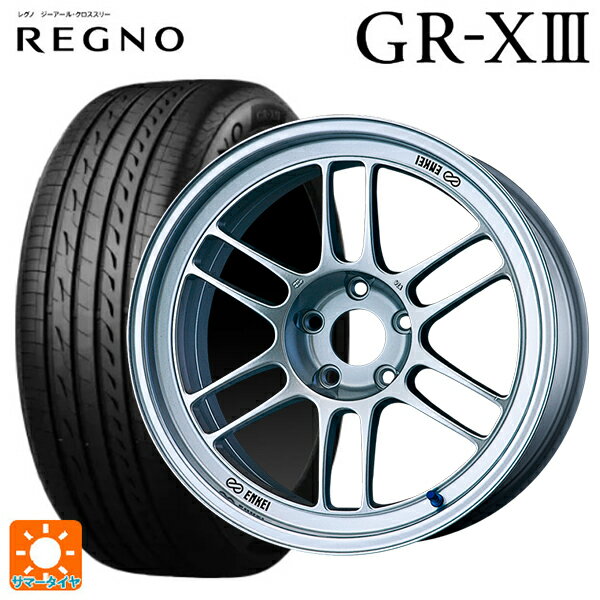 205/55R16 91V ブリヂストン レグノ GR-X3 正規品 エンケイ レーシング RPF1 シルバー 16-7J 国産車用 サマータイヤホイール4本セット