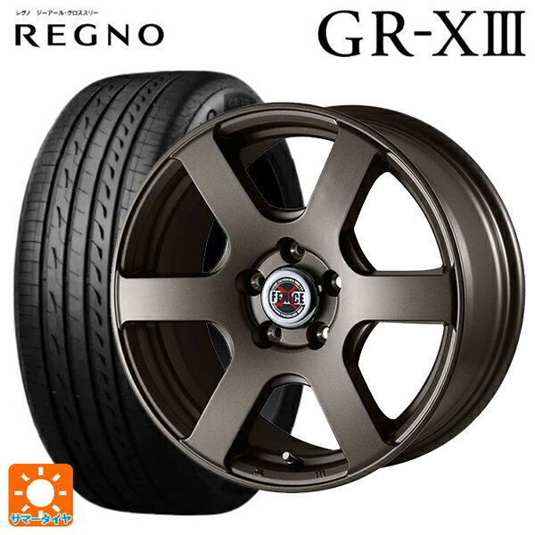 【5/25限定抽選で100％ポイントバック】215/55R17 94V ブリヂストン レグノ GR-X3 正規品 # ドゥオール フェニーチェ XC6 MBR 17-7.5J 国産車用 サマータイヤホイール4本セット