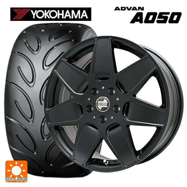 【6/15〜16限定 全品P5倍＆クーポン】ミニ ミニクラブマン(F54)用 225/45R17 91W ヨコハマ アドバン A050 コンパウンド M 正規品 ケレナーズ エムセブン マットブラック 新品サマータイヤホイール 4本セット