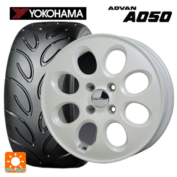 165/55R14 72V ヨコハマ アドバン A050 コンパウンド G/S 正規品 ホットスタッフ ララパーム オーバル PW 14-4.5J 国産車用 サマータイヤホイール4本セット