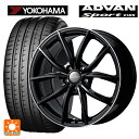 マセラティ レヴァンテ(MLE30系)用 265/45R20 108Y XL ヨコハマ アドバンスポーツ V105 MPライン マットブラック/リムポリッシュ 新品サマータイヤホイール 4本セット