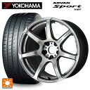 トヨタ GRヤリス(PA系)用 265/35R18 97Y XL ヨコハマ アドバンスポーツ V107 正規品 ワーク エモーション T7R GTS 新品サマータイヤホイール 4本セット(2)