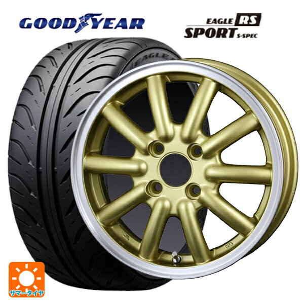 165/55R14 72V グッドイヤー イーグル RS スポーツ S-スペック ドゥオール フェニーチェ RX1 GDPO 14-4.5J 国産車用 サマータイヤホイール4本セット