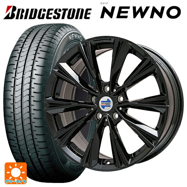 ミニ ミニクロスオーバー(F60)用 225/50R18 95V ブリヂストン ニューノ 正規品 ケレナーズ エックスライン グロスブラック 新品サマータイヤホイール 4本セット