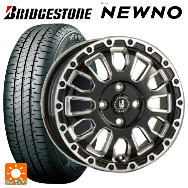 【5/9 20時〜 最大3万円OFFクーポン】165/65R14 79S ブリヂストン ニューノ 正規品 # 阿部商会 ラ・ストラーダ アベンチュラ GBM 14-4.5J 国産車用 サマータイヤホイール4本セット