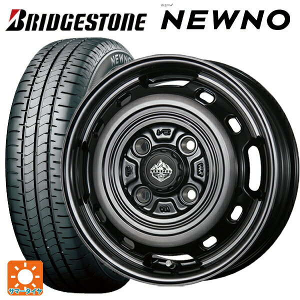 【6/15〜16限定 全品P5倍＆クーポン】在庫有 165/65R14 79S ブリヂストン ニューノ 正規品 # トピー ランドフット XFG SC/P 14-5J 国産車用 サマータイヤホイール4本セット