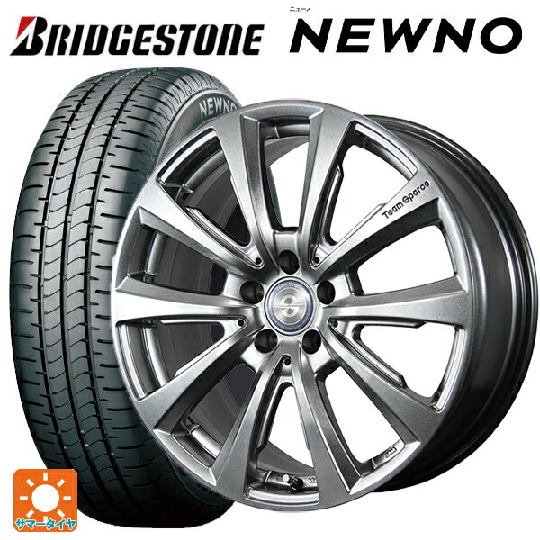 ミニ ミニクーパー(電気自動車)(J01)用 195/60R16 89H ブリヂストン ニューノ 正規品 # トピー チームスパルコ ヴァローザ バージョン02 MG 新品サマータイヤホイール 4本セット