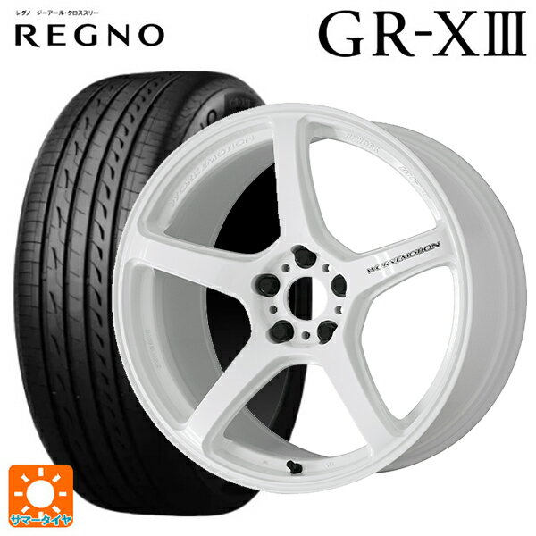 215/45R17 91W XL ブリヂストン レグノ GR-X3 正規品 ワーク エモーション T5R ICW 17-7J 国産車用 サマータイヤホイール4本セット