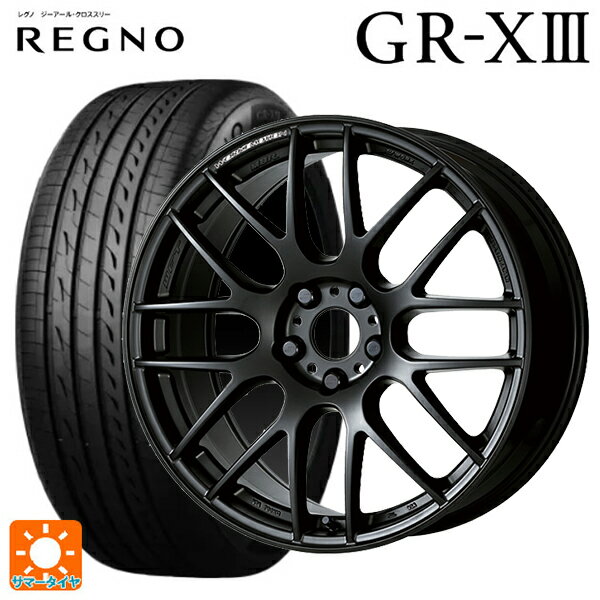 215/45R17 91W XL ブリヂストン レグノ GR-X3 正規品 ワーク エモーション M8R MBL 17-7J 国産車用 サマータイヤホイール4本セット