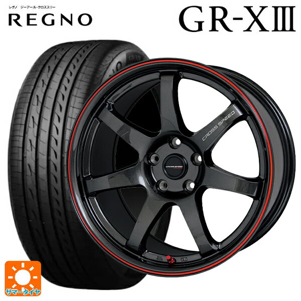 245/45R19 102W XL ブリヂストン レグノ GR-X3 正規品 # ホットスタッフ クロススピード ハイパーエディション CR7 GGM&R 19-8.5J 国産車用 サマータイヤホイール4本セット