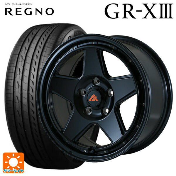 【5/9 20時〜 最大3万円OFFクーポン】205/55R16 91V ブリヂストン レグノ GR-X3 正規品 # ドゥオール フェニーチェ XC5 マットブラックミルド 16-7J 国産車用 サマータイヤホイール4本セット