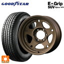 トヨタ ランドクルーザープラド(150系)用 265/65R17 112H グッドイヤー エフィシェントグリップSUV HP01 # A LAP(エーラップ) 05X MZ 新品サマータイヤホイール 4本セット