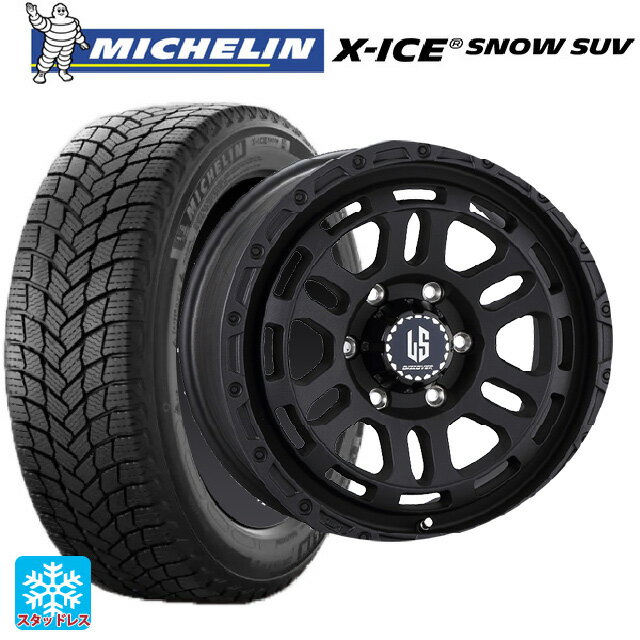 【6/15〜16限定 全品P5倍＆クーポン】トヨタ ハイラックス(120系)用 2024年製 265/65R17 112T ミシュラン 正規品 エックスアイス スノー SUV # 阿部商会 ラ・ストラーダ ディスカバー WB 新品スタッドレスタイヤホイール 4本セット