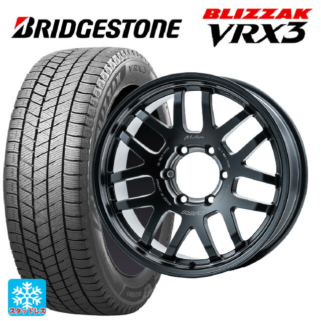 トヨタ ハイラックス(120系)用 265/60R18 110Q ブリヂストン ブリザック VRX3 正規品 エーラップ 07X 2324リミテッドエディション PH 新品スタッドレスタイヤホイール 4本セット