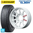 235/70R16 106Q ダンロップ ウィンターマックス SJ8 レイズ A LAP J プロ DW 16-6J 国産車用 スタッドレスタイヤホイール4本セット