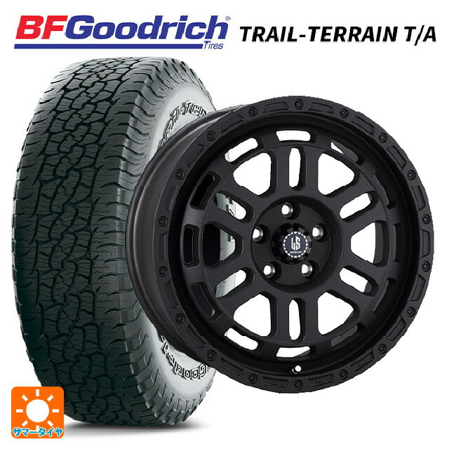 即日発送 ジープ ラングラー(JL系)用 265/65R18 114T BFグッドリッチ トレイルテレーン T/A ホワイトレター # 正規品 ラ・ストラーダ ディスカバー WB 新品サマータイヤホイール 4本セット