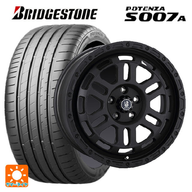 2024年製 245/40R18 97Y XL ブリヂストン ポテンザ S007A 正規品(限定) 阿部商会 ラ・ストラーダ ディスカバー WB 18-8J 国産車用 サマータイヤホイール4本セット