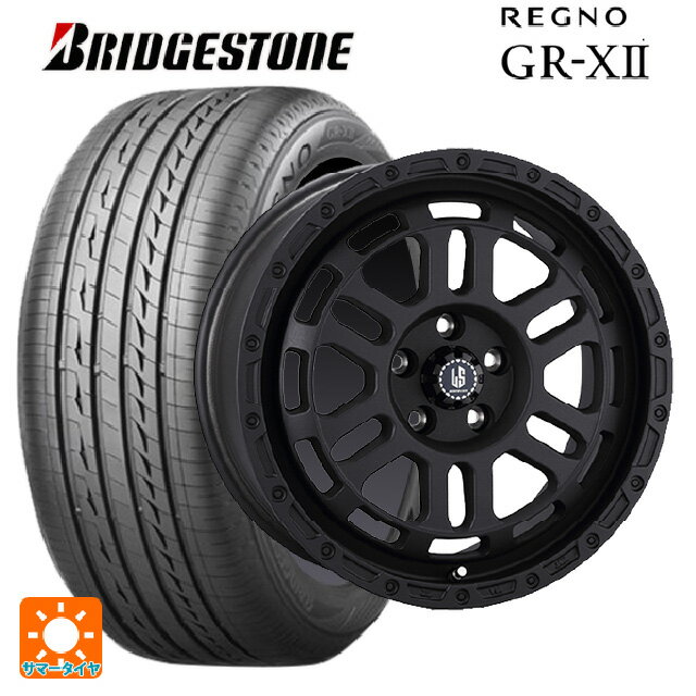 【6/15〜16限定 全品P5倍＆クーポン】245/45R18 100W XL ブリヂストン レグノ GR-X2 正規品 阿部商会 ラ・ストラーダ ディスカバー WB 18-8J 国産車用 サマータイヤホイール4本セット