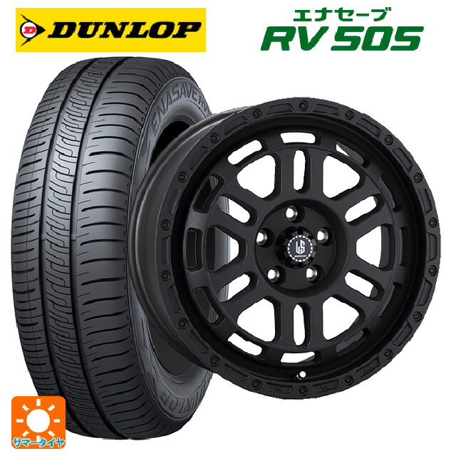 【6/22 20時〜 全品P5倍＆クーポン】215/60R17 96H ダンロップ エナセーブ RV505 # 阿部商会 ラ・ストラーダ ディスカバー WB 17-7J 国産車用 サマータイヤホイール4本セット