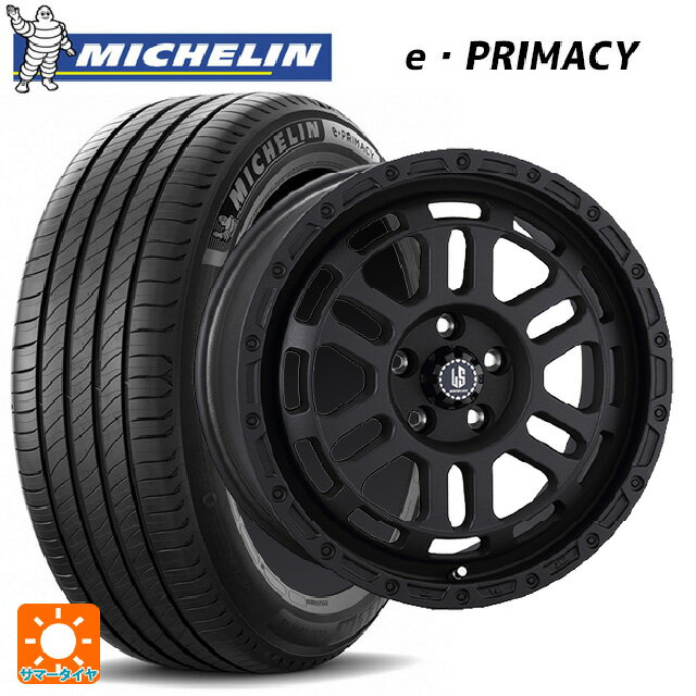 【6/11 1:59迄 全品ポイント5倍】235/50R18 101Y XL ミシュラン 正規品 Eプライマシー 阿部商会 ラ・ストラーダ ディスカバー WB 18-8J 国産車用 サマータイヤホイール4本セット