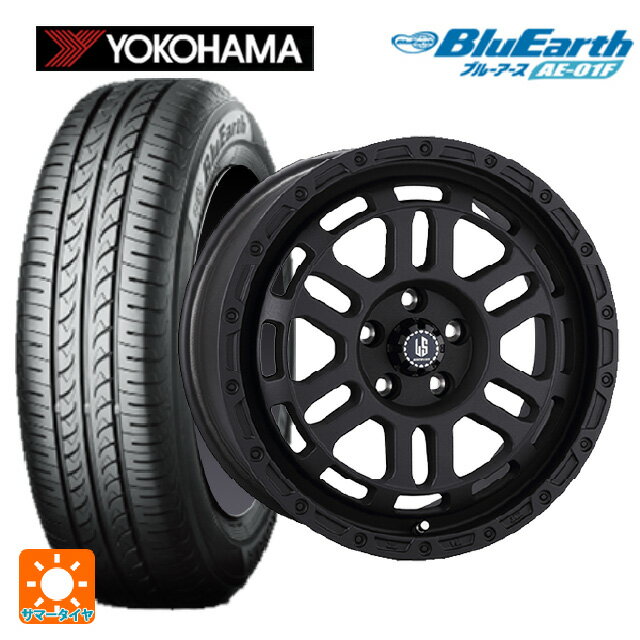【6/22 20時〜 全品P5倍＆クーポン】スズキ スイフトスポーツ(ZC33S)用 185/55R16 83V ヨコハマ ブルーアース AE01F 阿部商会 ラ・ストラーダ ディスカバー WB 新品サマータイヤホイール 4本セット