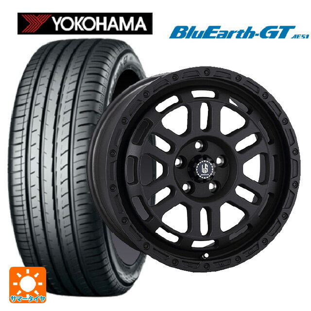 【最大3万円OFFクーポン 5/16 1:59迄】235/45R17 97W XL ヨコハマ ブルーアースGT AE51 阿部商会 ラ・ストラーダ ディスカバー WB 17-7J 国産車用 サマータイヤホイール4本セット