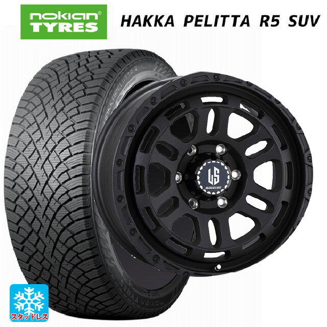 【6/11 1:59迄 全品ポイント5倍】トヨタ ランドクルーザープラド(150系)用 265/70R17 115R ノキアン ハッカペリッタR5 SUV 阿部商会 ラ・ストラーダ ディスカバー WB 新品スタッドレスタイヤホイール 4本セット