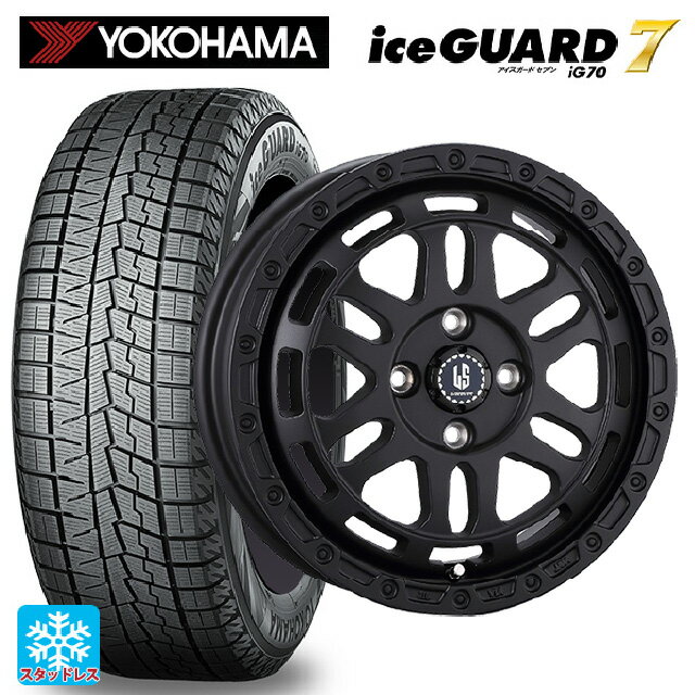 【最大3万円OFFクーポン 5/16 1:59迄】165/60R15 77Q ヨコハマ アイスガード7(IG70) 阿部商会 ラ・ストラーダ ディスカバー WB 15-4.5J 国産車用 スタッドレスタイヤホイール4本セット