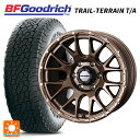 トヨタ ランドクルーザープラド(150系)用 285/70R17 117T BFグッドリッチ トレイルテレーン T/A ホワイトレター 正規品 マッドヴァンス 08 MAT BRONZE 新品サマータイヤホイール 4本セット