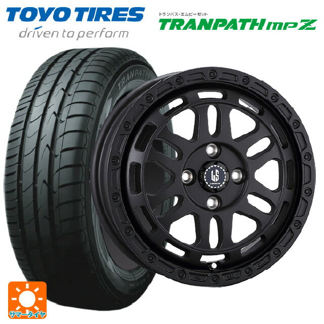 【6/15〜16限定 全品P5倍＆クーポン】165/70R14 81H トーヨー トランパス MPZ 阿部商会 ラ・ストラーダ ディスカバー WB 14-5J 国産車用 サマータイヤホイール4本セット
