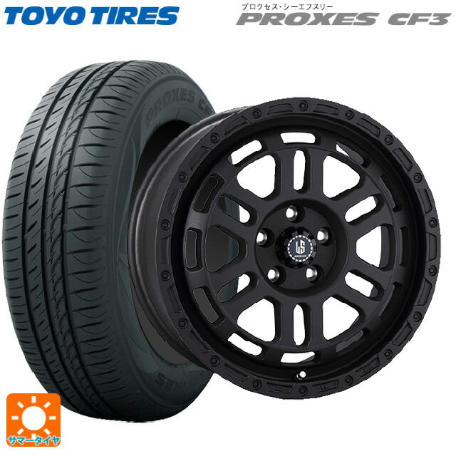 【6/22 20時〜 全品P5倍＆クーポン】205/55R16 94V トーヨー プロクセス CF3 阿部商会 ラ・ストラーダ ディスカバー WB 16-7J 国産車用 サマータイヤホイール4本セット