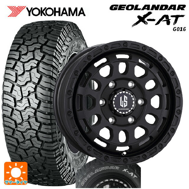 【最大3万円OFFクーポン 5/16 1:59迄】195/80R15 107/105N ヨコハマ ジオランダー X-AT G016 ホワイトレター 阿部商会 ラ・ストラーダ ディスカバー WB 15-6J 国産車用 サマータイヤホイール4本セット