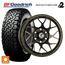 275/70R17 121/118R BFグッドリッチ オールテレーン TA KO2 ホワイトレター # 正規品 スーパースター ロディオドライブ 8Mモノ マットブロンズ 17-8J 国産車用 サマータイヤホイール4本セット