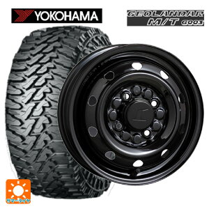 在庫有り 2024年製 145/80R12 80/78N ヨコハマ ジオランダー M/T G003 トピー M74 BK # ブラック（スチール） 12-3.5J 国産車用 サマータイヤホイール4本セット