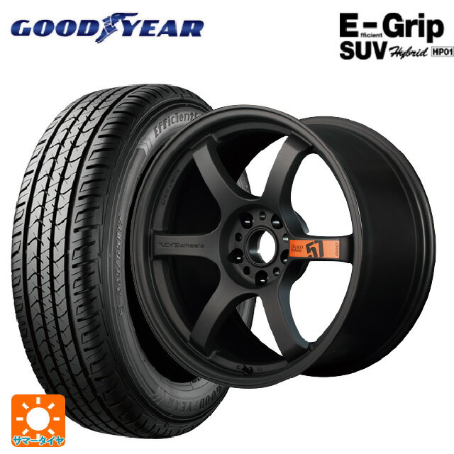 225/55R19 99V グッドイヤー エフィシェントグリップSUV HP01 # レイズ グラムライツ 57DR スペックD AZZ 19-8.5J 国産車用 サマータイヤホイール4本セット