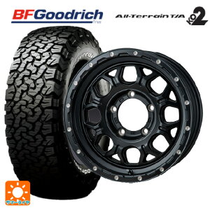 215/65R16 103/100S BFグッドリッチ オールテレーン TA KO2 ブラックレター 正規品 ジャパン三陽 ハイブロック ジェラード サテンBK/リーミング 16-6J 国産車用 サマータイヤホイール4本セット