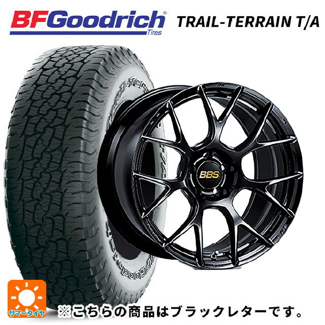 235/60R18 107H XL BFグッドリッチ トレイルテレーン T/A ブラックレター 正規品 BBS RE-V7 BK 18-8J 国産車用 サマータイヤホイール4本セット