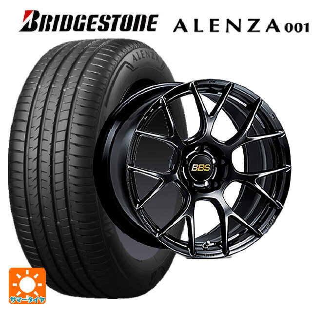 トヨタ ヴェルファイア(40系)用 245/45R20 99V ブリヂストン アレンザ001 正規品 # BBS RE-V7 BK 新品サマータイヤホイール 4本セット