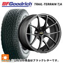 【10/27 10:59迄 全品P5倍&クーポン】ニッサン エクストレイル(33系)用 235/60R18 107H XL BFグッドリッチ トレイルテレーン T/A ブラックレター 正規品 BBS RI-A MGR 新品サマータイヤホイール 4本セット