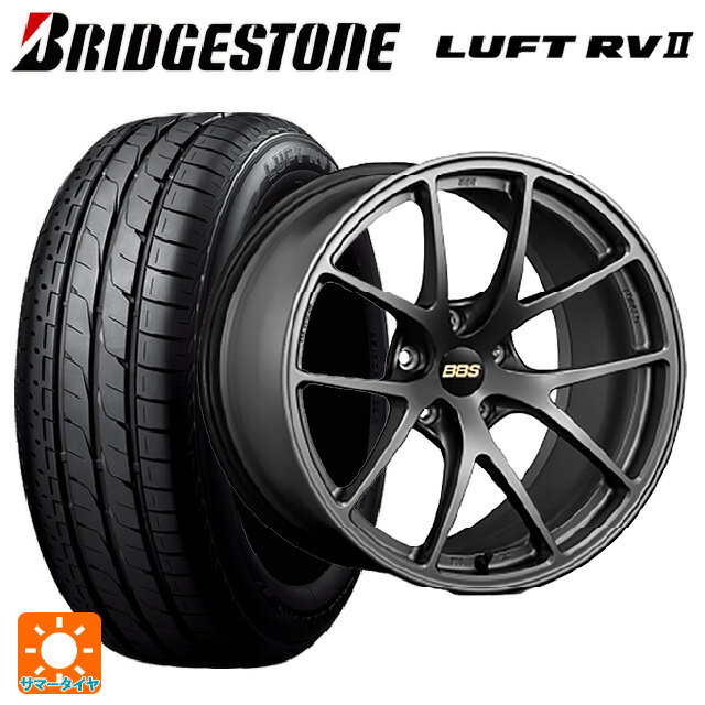 【10/14 20時〜最大3万円OFFクーポン】スバル レガシィアウトバック(BS系)用 225/55R18 98V ブリヂストン ルフトRV2(日本製) 正規品 # BBS RI-A MGR 新品サマータイヤホイール 4本セット