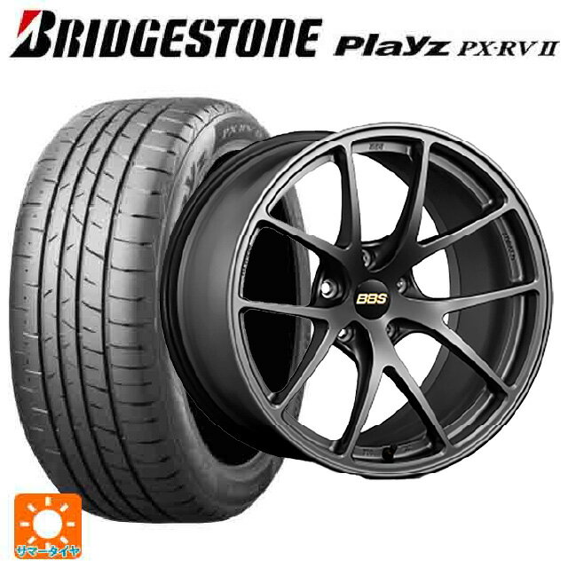 【5/25限定抽選で100％ポイントバック】215/60R16 95H ブリヂストン プレイズ PX-RV2 正規品 BBS RI-A MGR 16-7J 国産車用 サマータイヤホイール4本セット